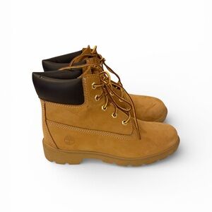 Timberland Kids Brown Lace-Up Boots
